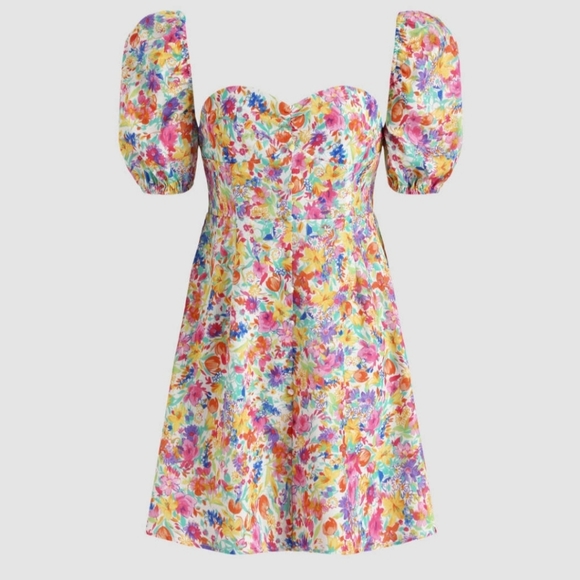 MULTICOLOR DRESS - Picture 2 of 3